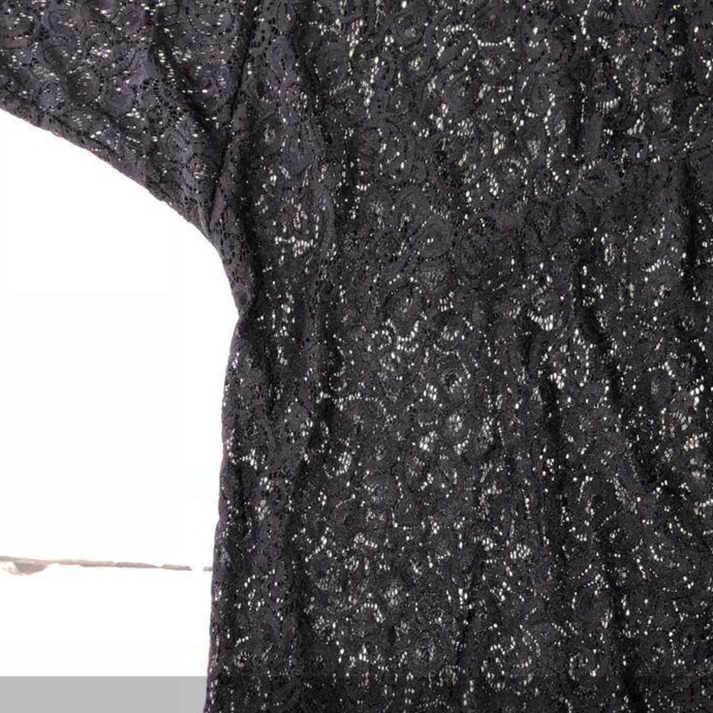 Lularoe Black Lace Shirley Kimono